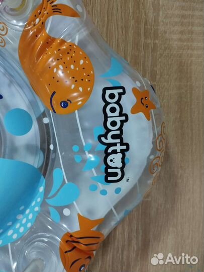 Круг для купания новорожденных на шею