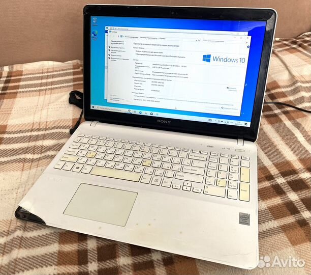 Бюджетный Sony vaio на pentium 2117u 4gb ram