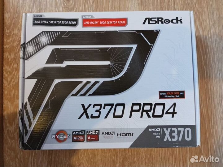 Материнская плата asrock X370 PRO4, SocketAM4, AMD