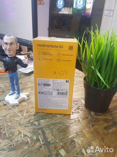 realme Note 50, 3/64 ГБ