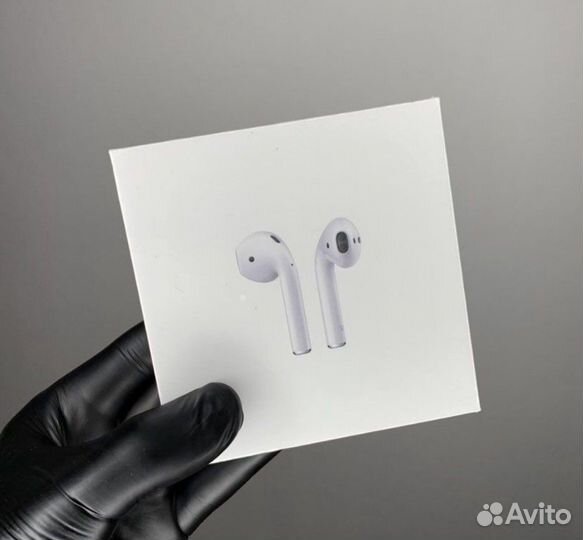 AirPods 2 Оригинальный звук, бесплатная доставка