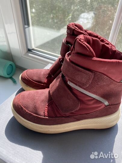 Ботинки зимние ecco 30