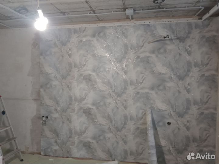 Поклейка обоев