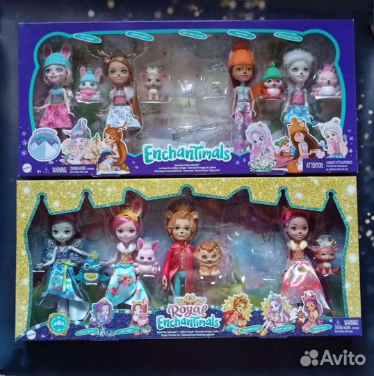 Enchantimals зимние и королевские