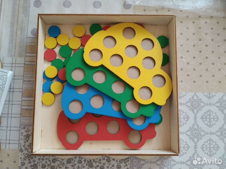 Развивающие игрушки Мозайка