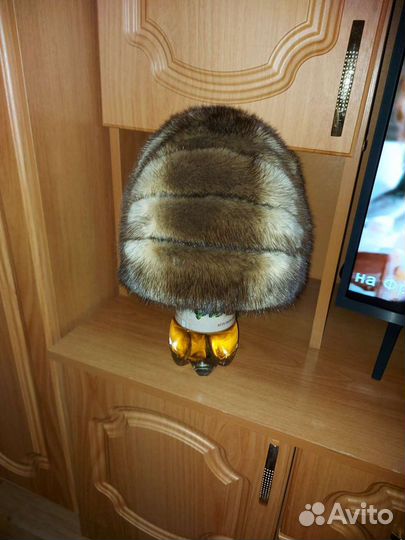 Шапка норковая женская