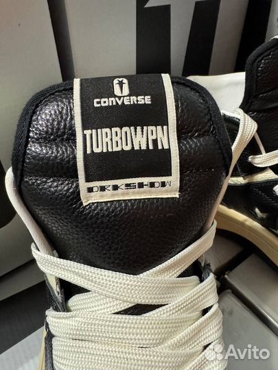Rick owens x converse turbowpn