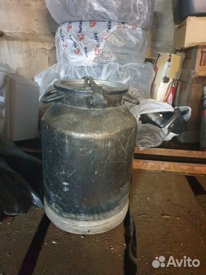 Фляга алюминиевая бу 40л