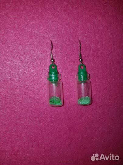 Сережки на заказ(бисер, фигурки)