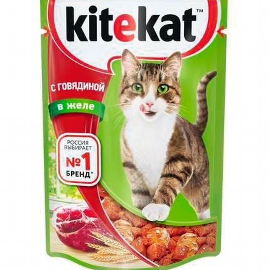 Kitekat влажный корм для кошек