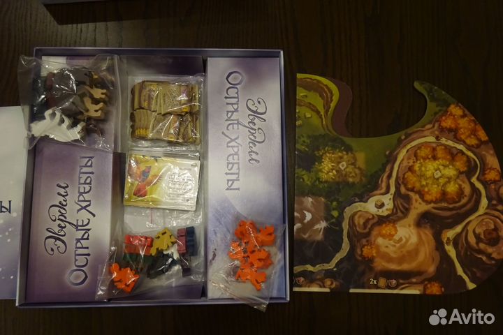 Настольная игра Эверделл: Острые хребты