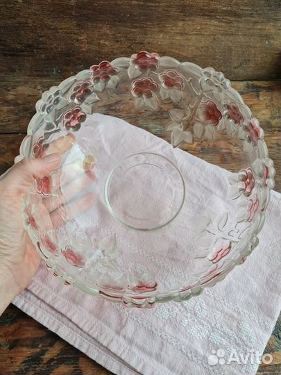 Конфетница Ваза Салатник стекло