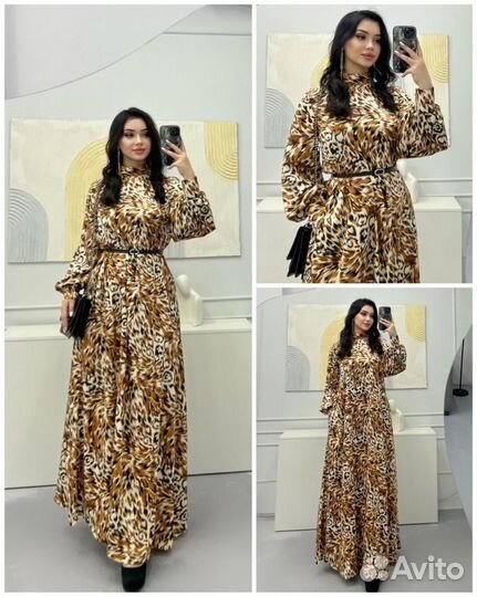 Платье длинное