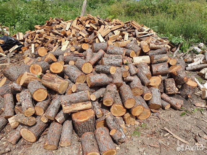 Дрова колотые