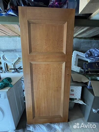 Двери шпонированные (клён)