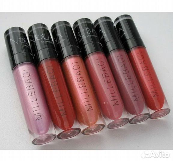 Матовая стойкая помада Nouba Millebaci
