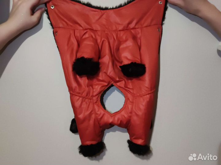 Костюм тёплый для мелких собак