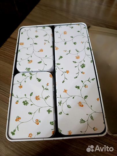 IKEA набор банок флатэн 7 штук новый