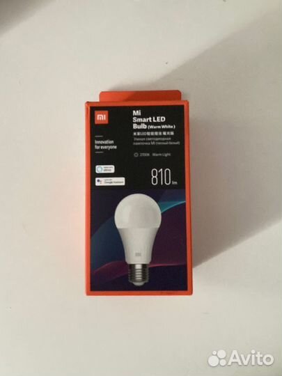 Умная лампочка xiaomi