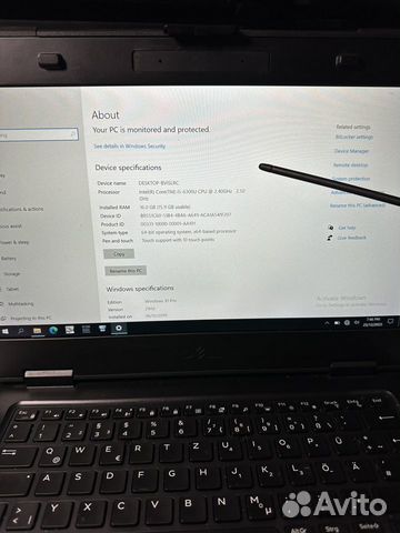 Ноутбук Dell 5414 для диагностики Авто Военный объявление продам