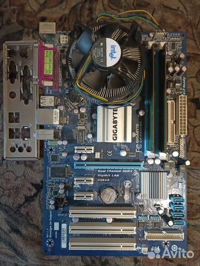 Комплект сокет 775