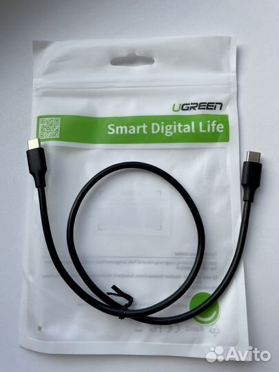 Кабель USB-C - USB-C Ugreen