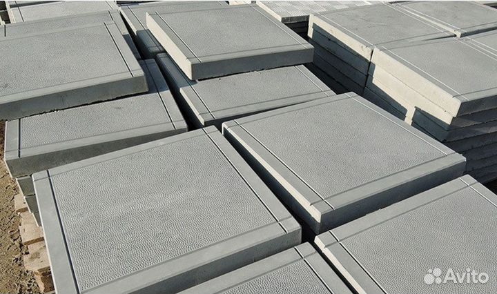 Тротуарная плитка Квадрат Шагрень с завода