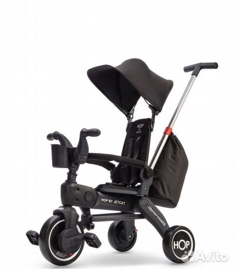 Трехколесный велосипед с ручкой