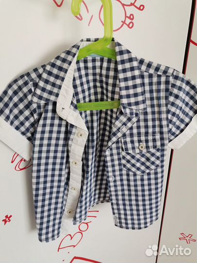 Рубашка для мальчика 98 - 104