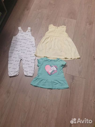 Набор одежды для девочки на 1 годик