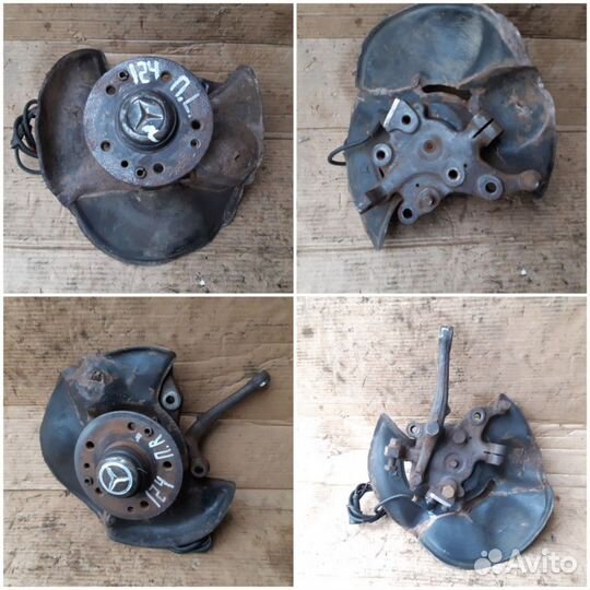 Кулак поворотный передний левый Мерседес 124