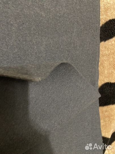 Ткань драп серый