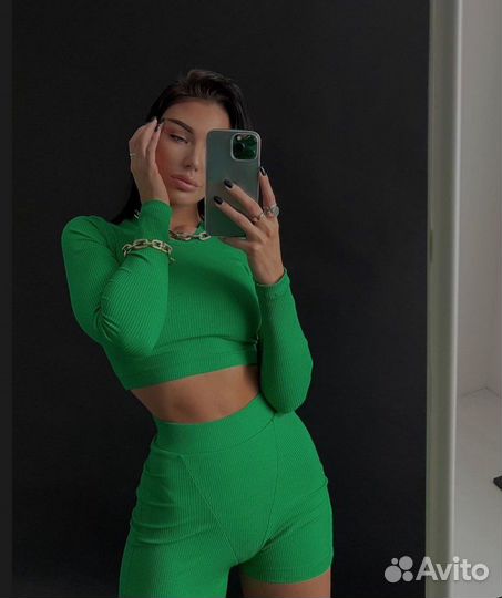 Костюм женский спортивный велосипедки