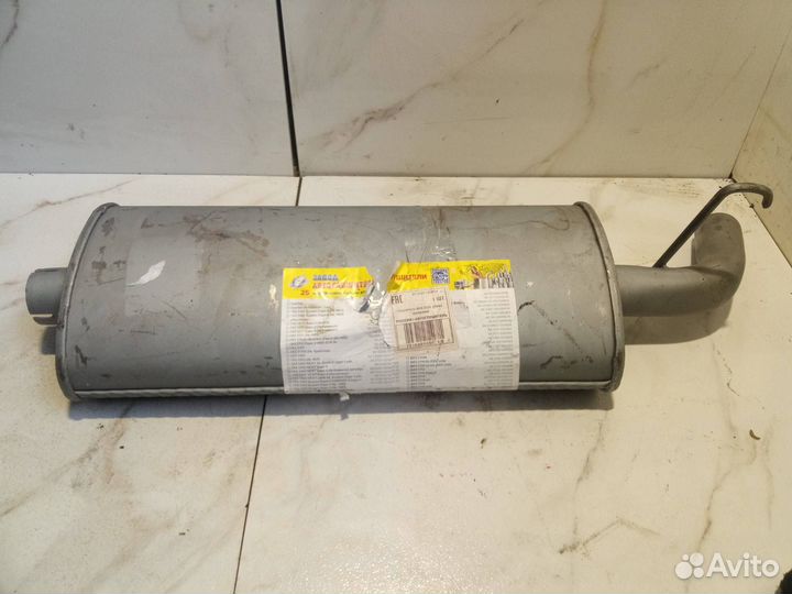 Банка глушителя задняя Chevrolet Niva