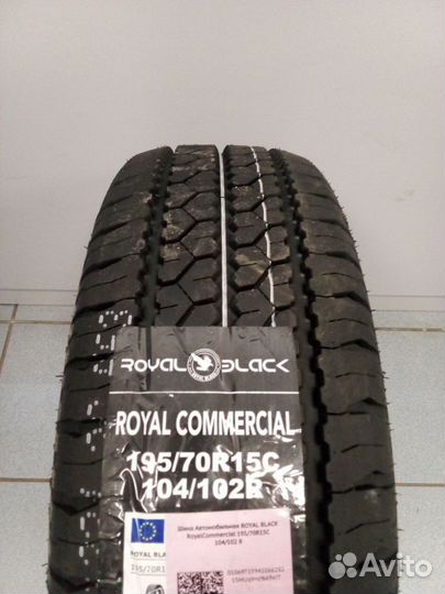 Royal Black Royal Commercial 195/70 R15C R