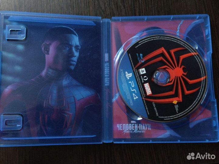 Игра Marvel Человек-паук Майлз Моралес ps4