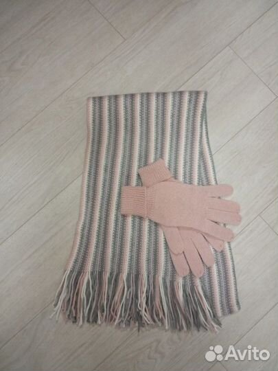 Шарф и перчатки (комплект)