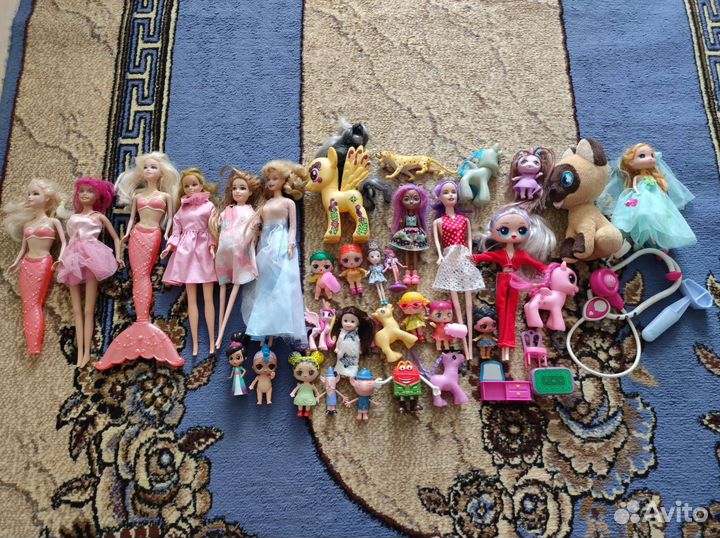 Игрушки для девочки пакет