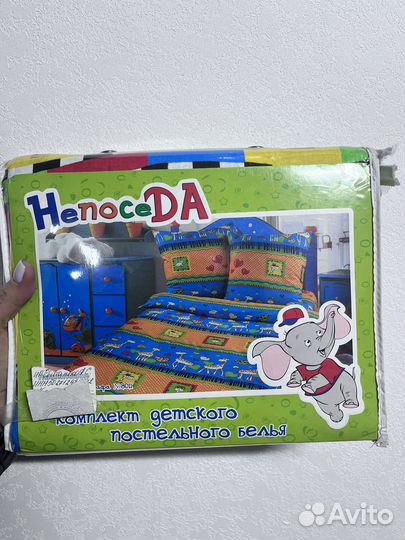 Комплект детского постельного белья Бязь