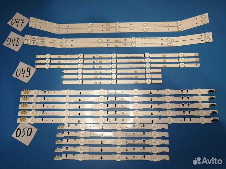 Планки LED подсветки для тв арт.047-050