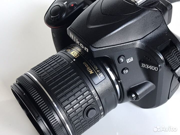 Nikon d3400 kit AF-P 18-55mm, Bluetooth