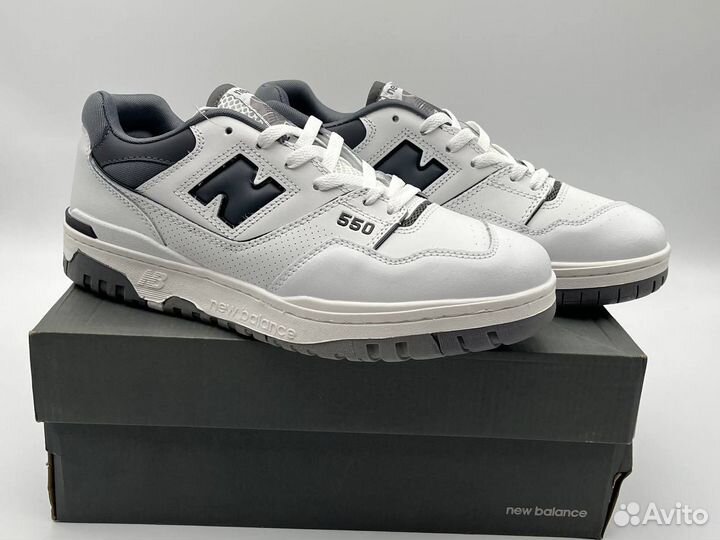 Кроссовки New Balance 550 Concrete Black оригинал
