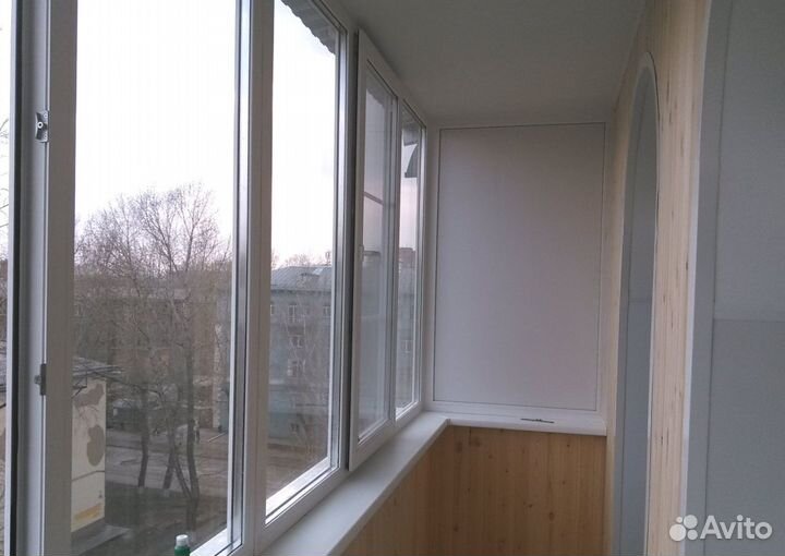 Балкон окна остекление