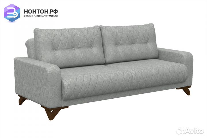 Диван книжка Эстель серый