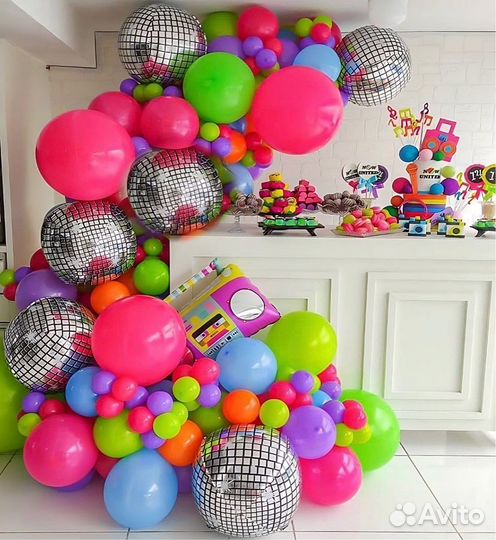 Гирлянда из воздушных шаров