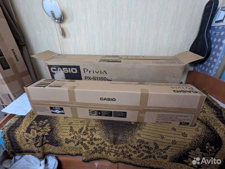 Новое Casio Privia PX-S1100WE, белое