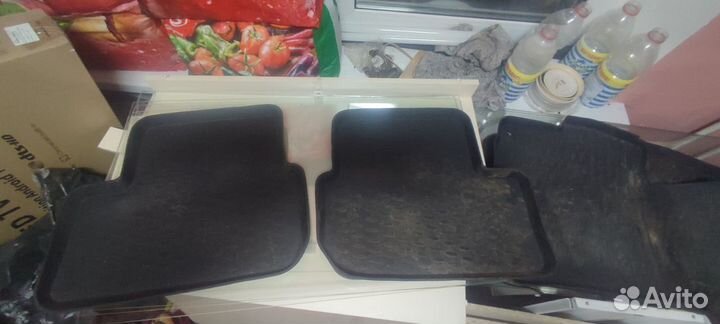 Штатные коврики на Mitsubihi lancer 10