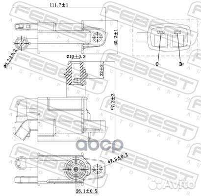 Катушка зажигания toyota crown/crown majesta GS