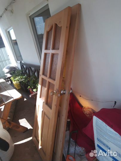 Дверь деревянная бу