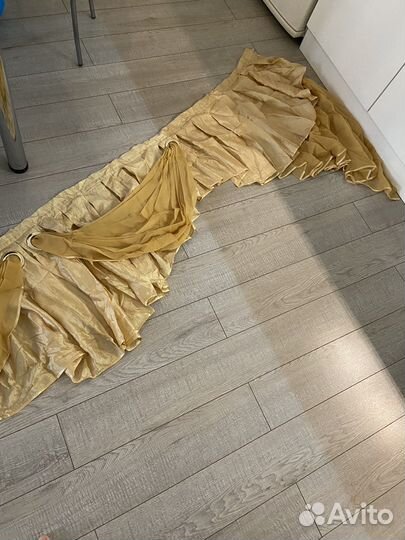 Ламбрикен 3м + органза выс 245 комплект штор